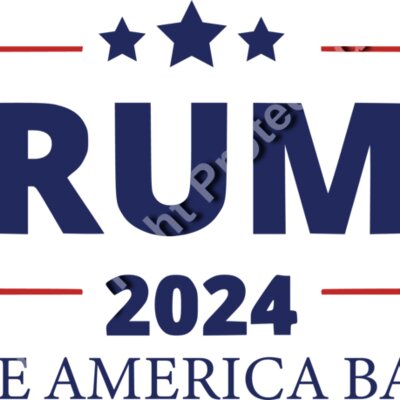 trump 2024 take america back campaign sign graphic Thumbnail
