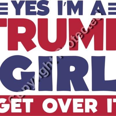 trump girl get over it 2024 badge graphic Thumbnail