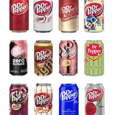 Dr Pepper Cans Thumbnail